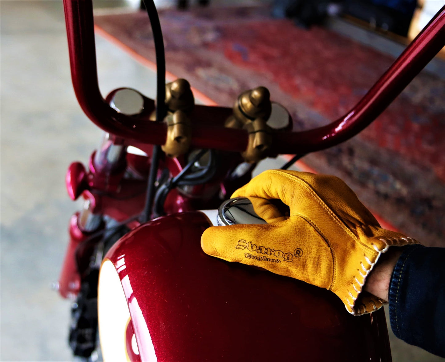 Waterproof Biker Gloves STORM 7819