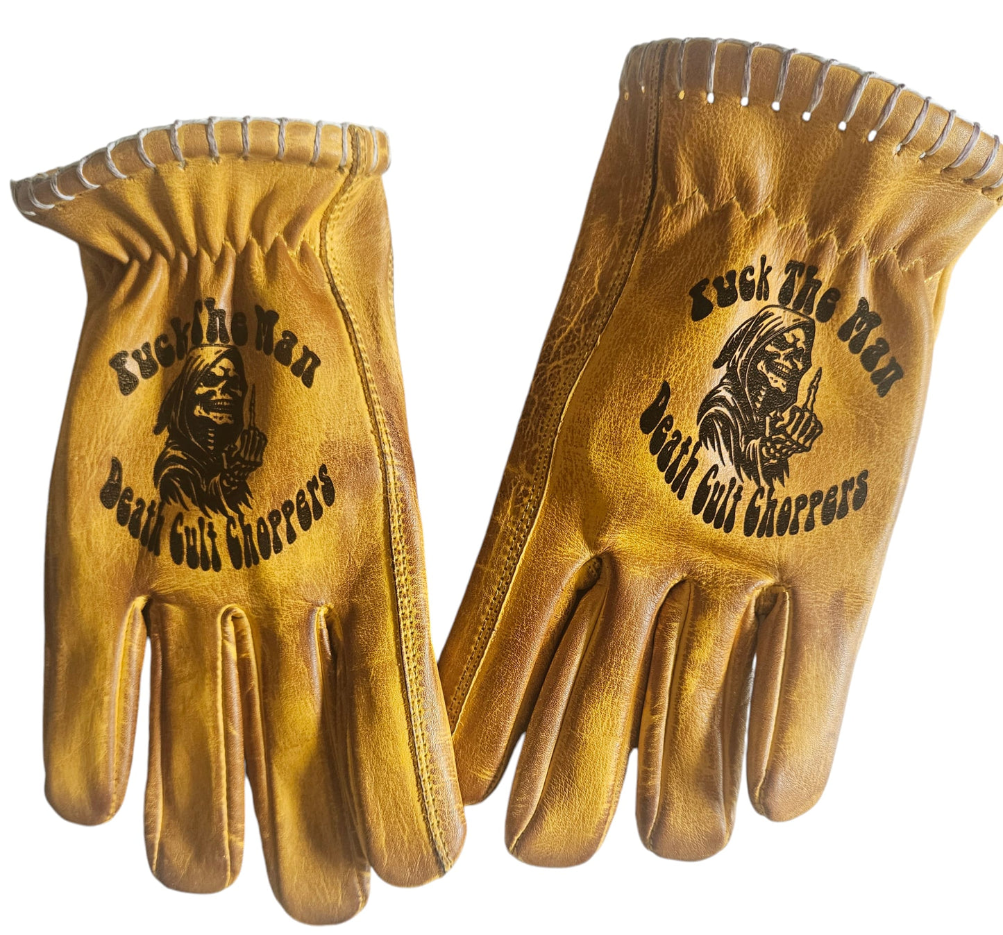 Gloves DEATH CULT Choppers collab Nr.1