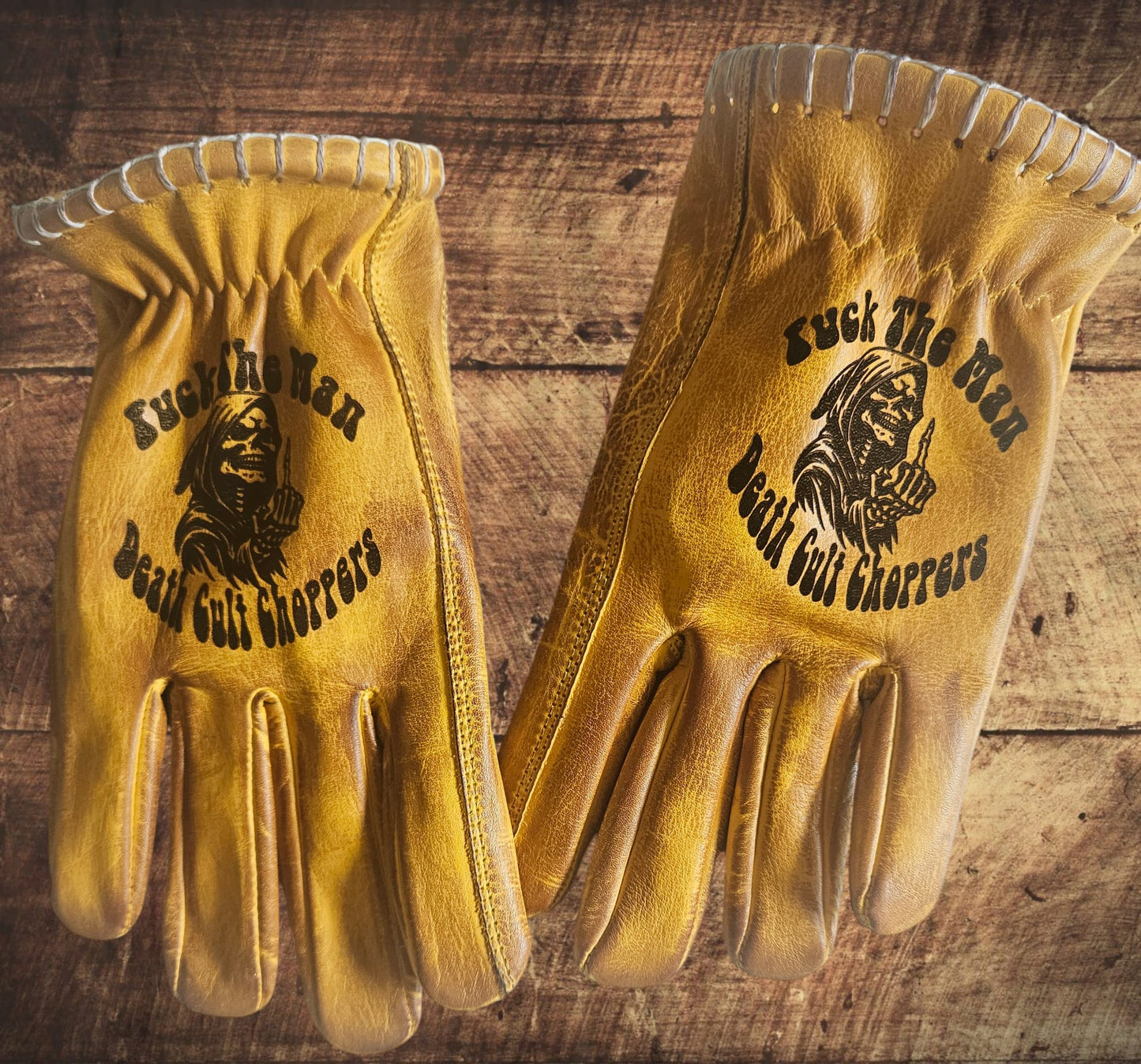 Gloves DEATH CULT Choppers collab Nr.1