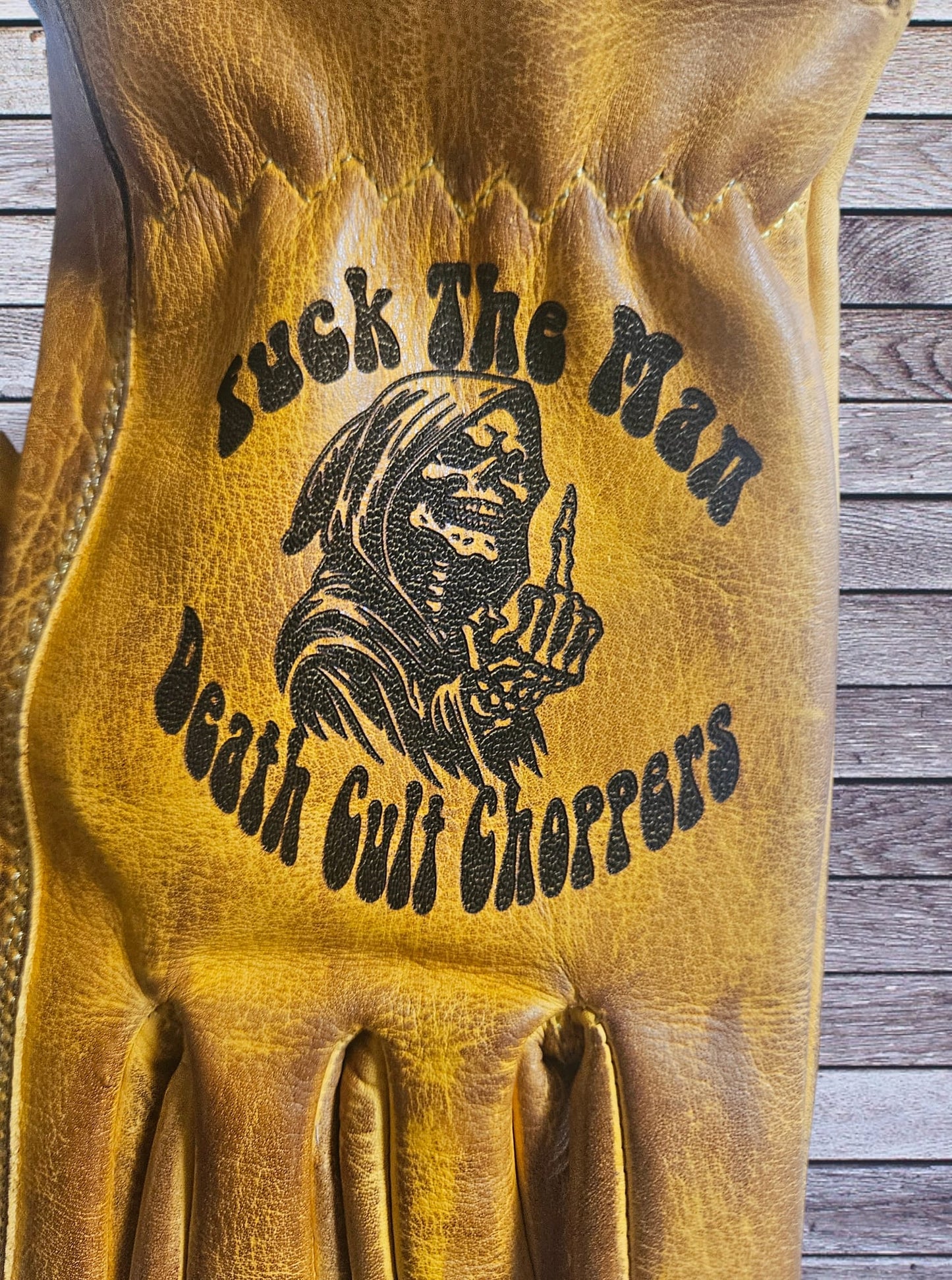 Gloves DEATH CULT Choppers collab Nr.1
