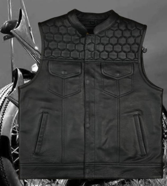 SVAROG England Premium Leather Honeycomb Cut / Vest