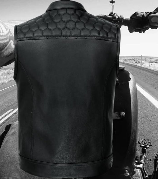 SVAROG England Premium Leather Honeycomb Cut / Vest