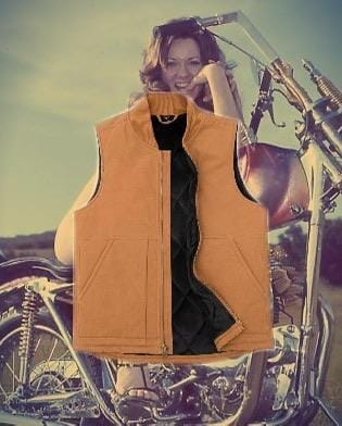 SVAROG England Canvas Quilted Lined Duck Vest