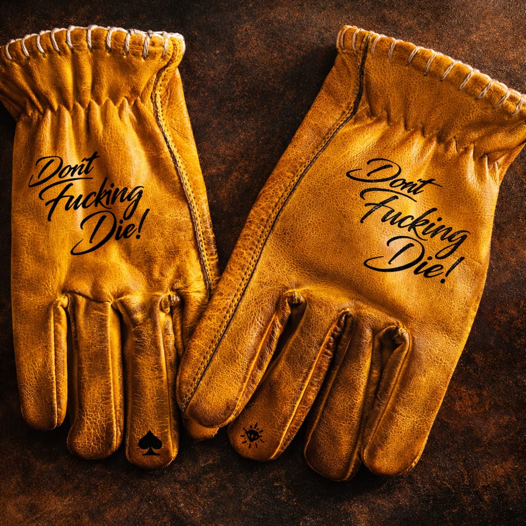 motostuka handschuhe Gloves DONT DIE – SVAROG England