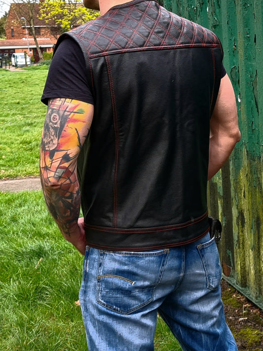 SVAROG England Diamond Leather Cut / Vest