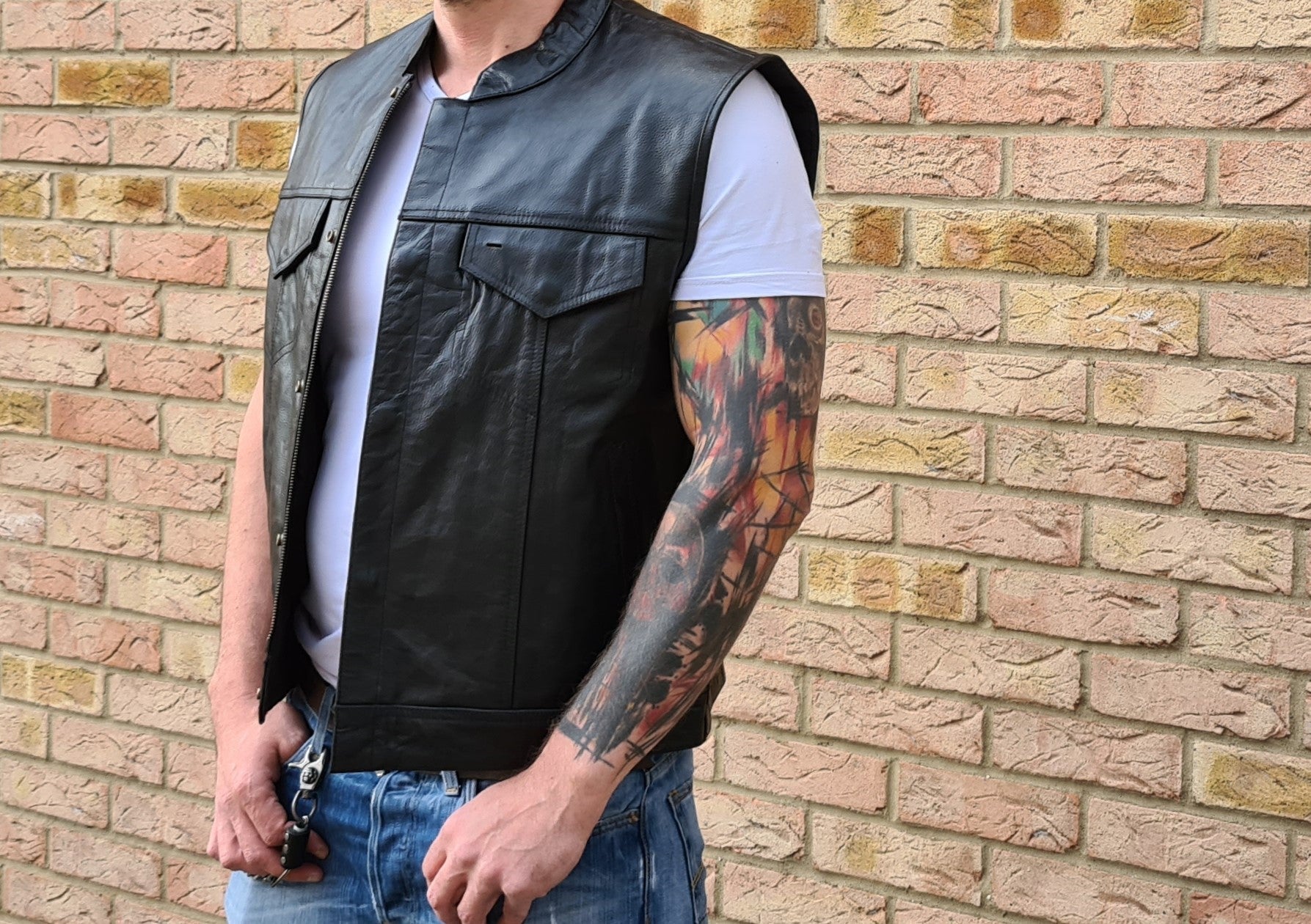Premium Leather Cut / Vest 