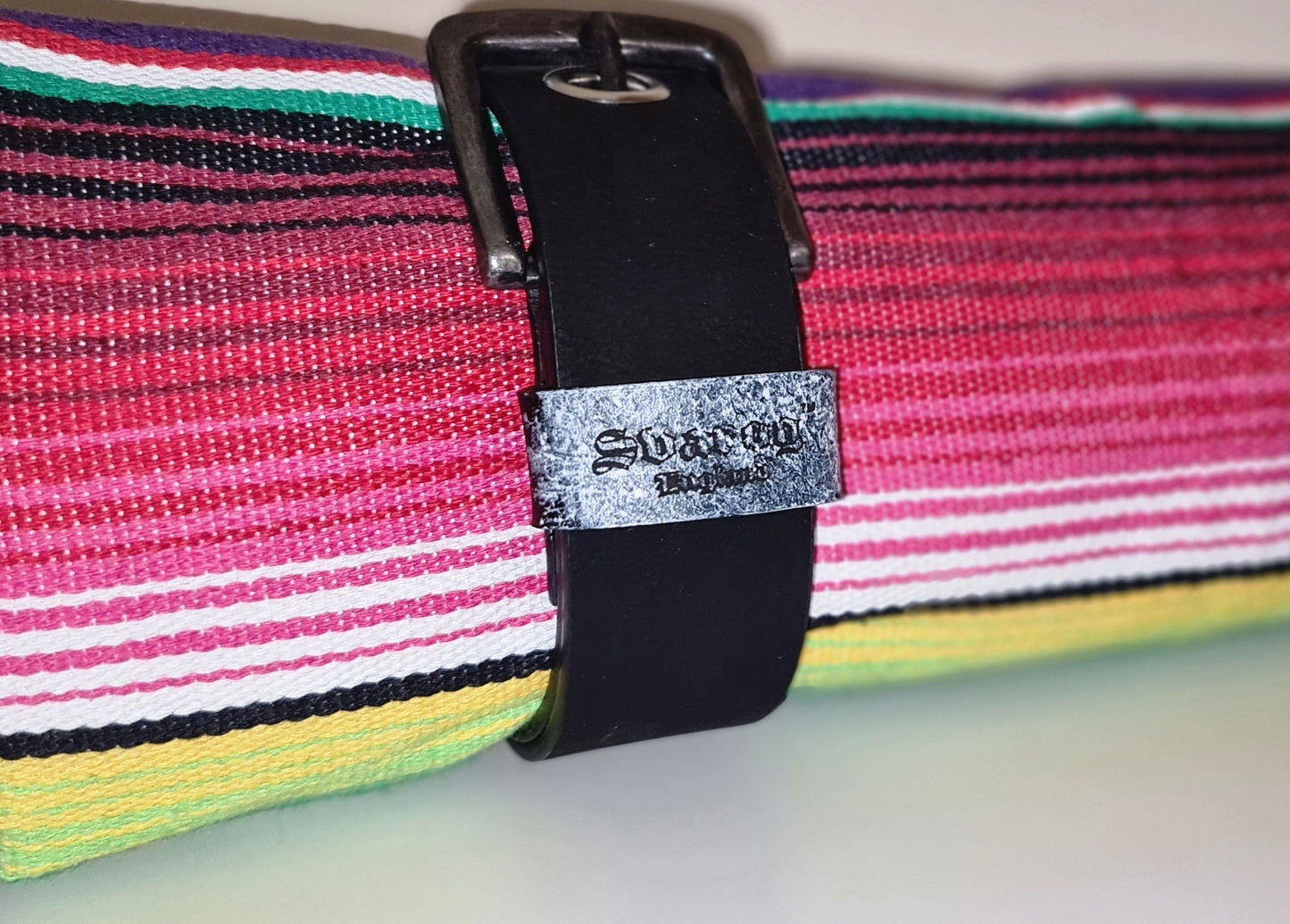 Biker Roll up tote wrap with serape mexican blanket