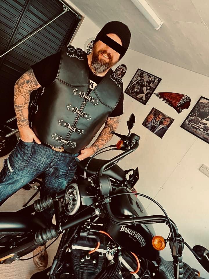 SVAROG Heavy Duty 4-7 MM Thick Buffalo Leather Club Vest “INVADER