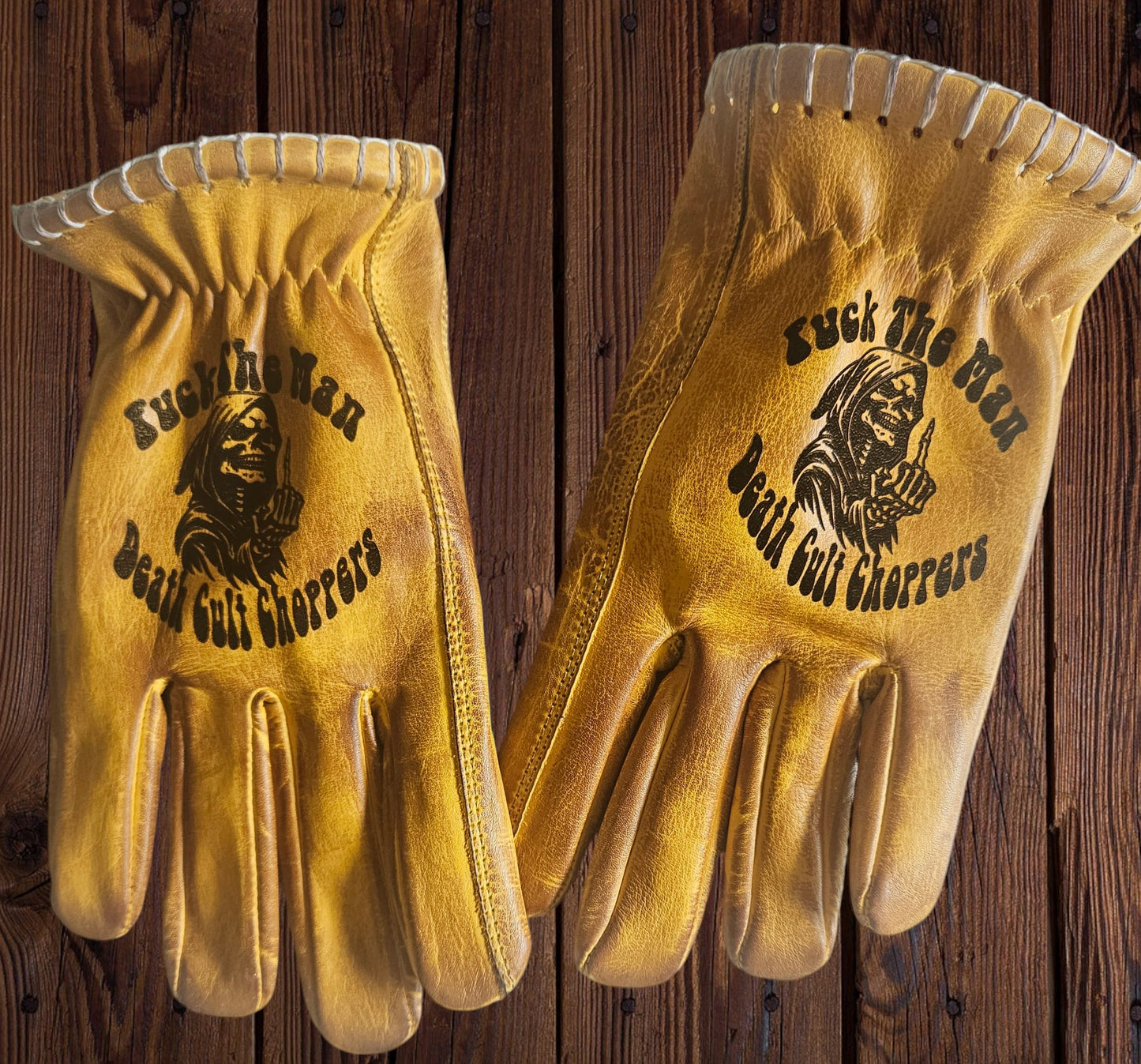 Gloves DEATH CULT Choppers collab Nr.1