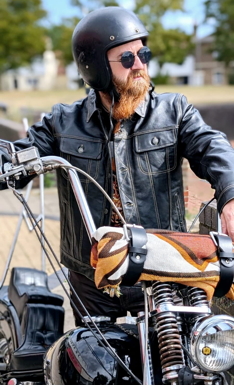 Svarog England  TRUCKER Jacket Black