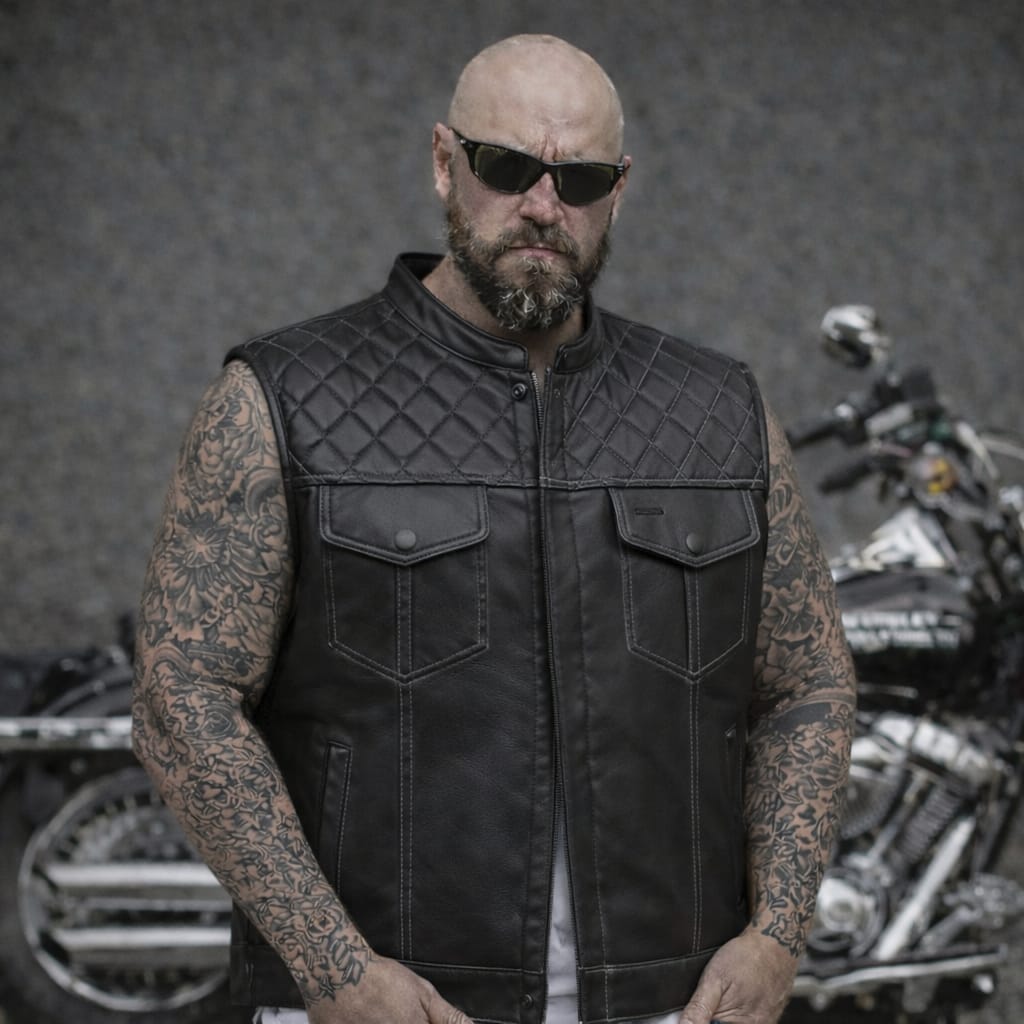 SVAROG England Diamond Leather Cut / Vest