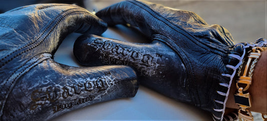Waterproof Biker Gloves STORM 7819 Black