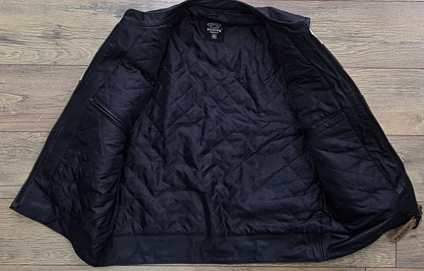 SVAROG PRISONER LEATHER VEST / CUT